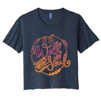 It Is Well With My Soul Crop Top