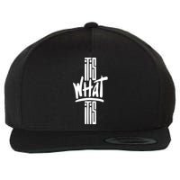 It Is What It Is Cool Style Wool Snapback Cap