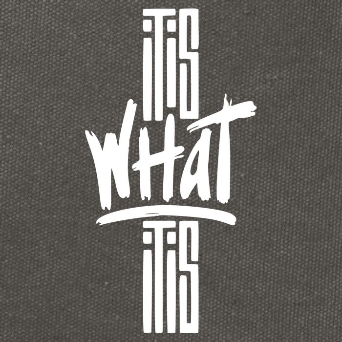 It Is What It Is Cool Style Cotton Canvas Backpack