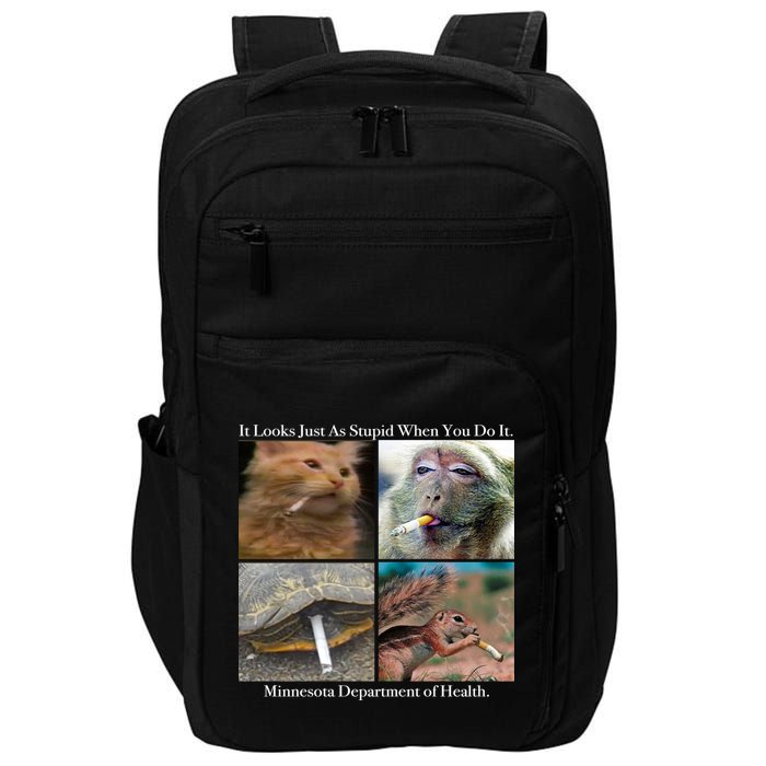 It Looks Just As Stupid When You Do It Impact Tech Backpack