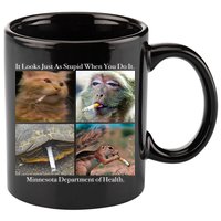 It Looks Just As Stupid When You Do It 11oz C Handle Ceramic Mug