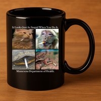 It Looks Just As Stupid When You Do It 11oz C Handle Ceramic Mug