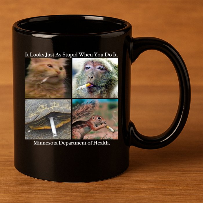It Looks Just As Stupid When You Do It 11oz C Handle Ceramic Mug