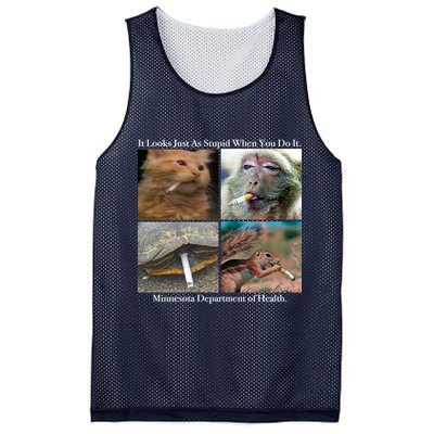 It Looks Just As Stupid When You Do It Mesh Reversible Basketball Jersey Tank