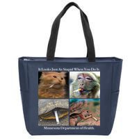 It Looks Just As Stupid When You Do It Zip Tote Bag