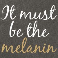 It Must be The Melanin Cotton Canvas Backpack