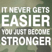 It Never Gets Easier You Just Become Stronger Legacy Tie Dye Trucker Hat