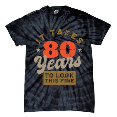 It Takes 80 Years To Look This Fine Tie-Dye T-Shirt