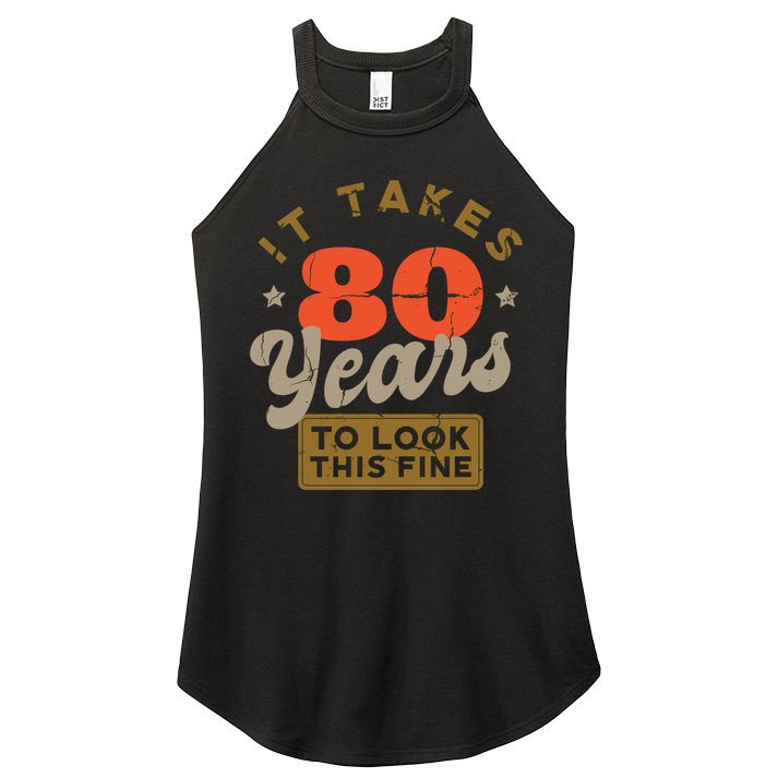 It Takes 80 Years To Look This Fine Women's Perfect Tri Rocker Tank