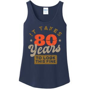 It Takes 80 Years To Look This Fine Ladies Essential Tank