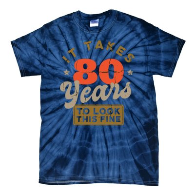 It Takes 80 Years To Look This Fine Tie-Dye T-Shirt