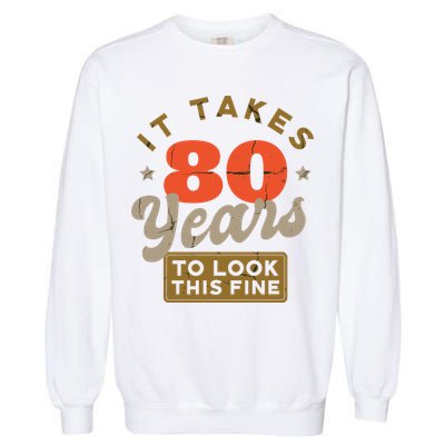 It Takes 80 Years To Look This Fine Garment-Dyed Sweatshirt