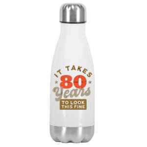 It Takes 80 Years To Look This Fine Stainless Steel Insulated Water Bottle