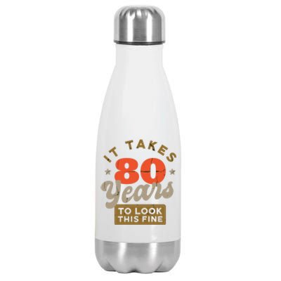 It Takes 80 Years To Look This Fine Stainless Steel Insulated Water Bottle