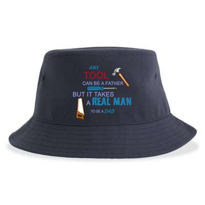 It Takes A Real Man To Be A Tool Dad  Sustainable Bucket Hat