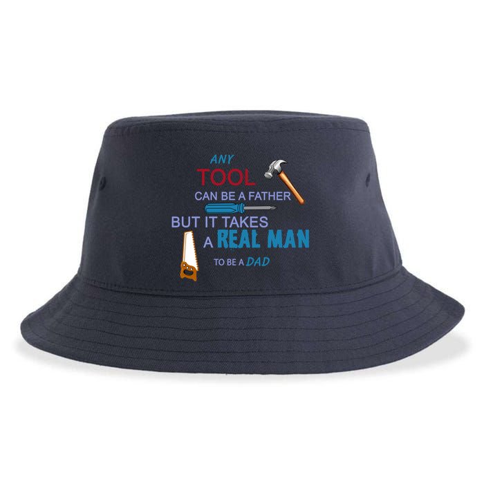 It Takes A Real Man To Be A Tool Dad  Sustainable Bucket Hat
