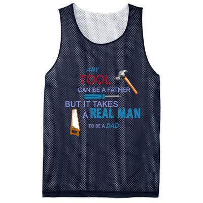 It Takes A Real Man To Be A Tool Dad  Mesh Reversible Basketball Jersey Tank