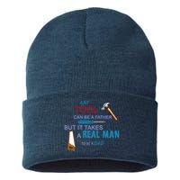 It Takes A Real Man To Be A Tool Dad  Sustainable Knit Beanie