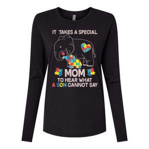 It Takes A Special Mom To Hear What A Son Cannot Say Womens Cotton Relaxed Long Sleeve T-Shirt