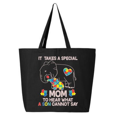 It Takes A Special Mom To Hear What A Son Cannot Say 25L Jumbo Tote