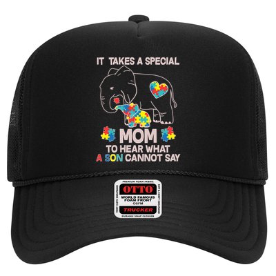 It Takes A Special Mom To Hear What A Son Cannot Say Trucker Hat