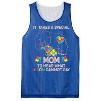 It Takes A Special Mom To Hear What A Son Cannot Say Mesh Reversible Basketball Jersey Tank