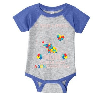 It Takes A Special Mom To Hear What A Son Cannot Say Infant Baby Jersey Bodysuit