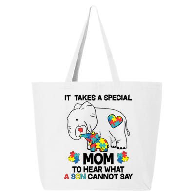 It Takes A Special Mom To Hear What A Son Cannot Say 25L Jumbo Tote