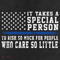 It Takes A Special Person To Be A Police Officer Cool Comfort Performance Bucket Hat