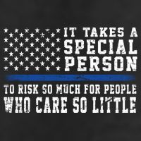 It Takes A Special Person To Be A Police Officer 7 Panel Mesh Trucker Snapback Hat