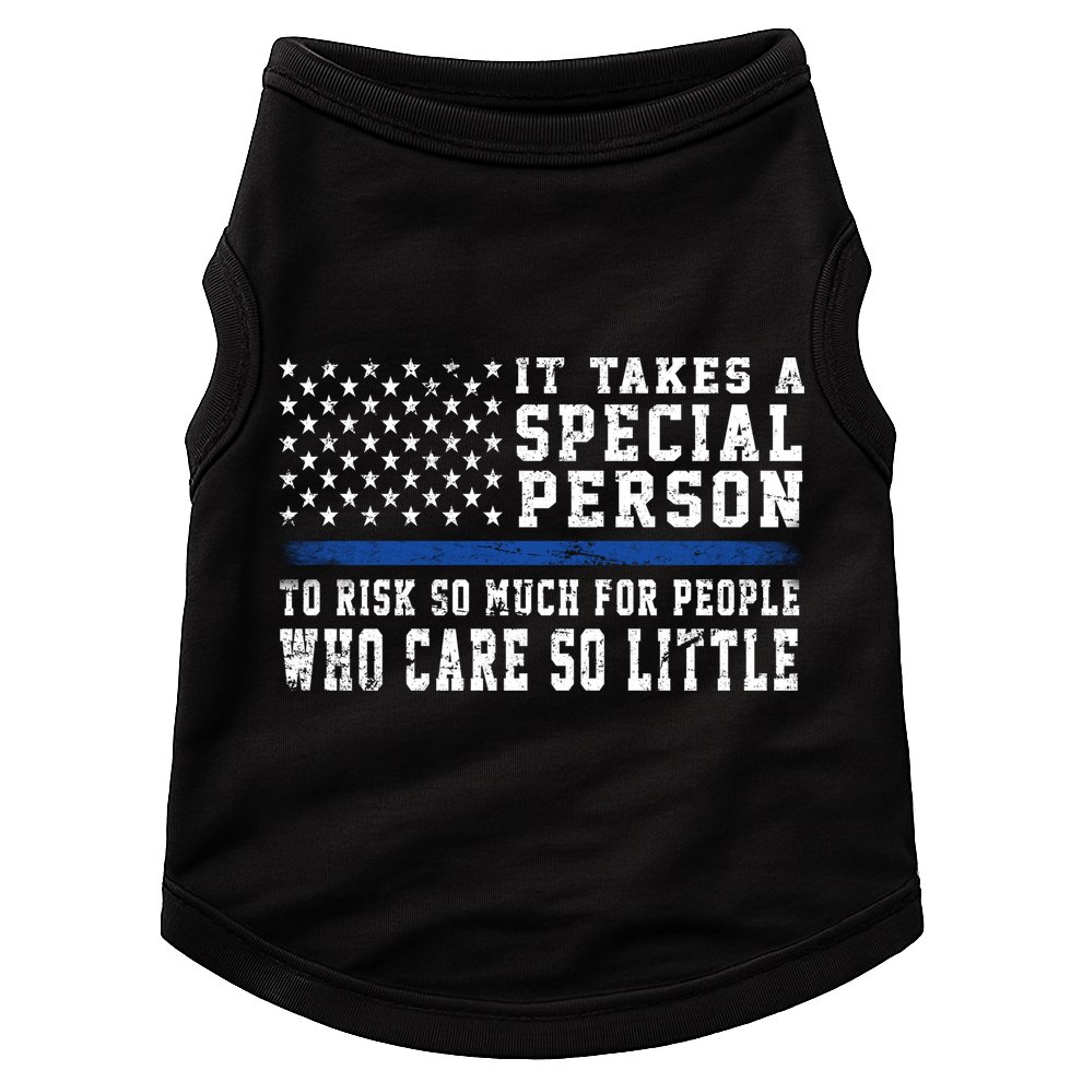It Takes A Special Person To Be A Police Officer Doggie Tank