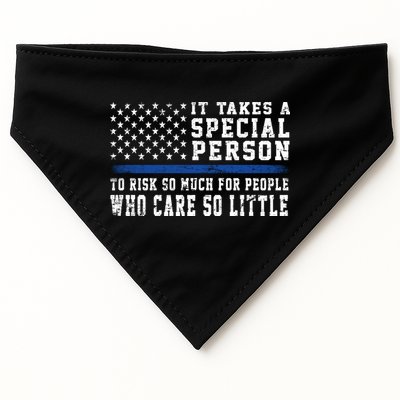 It Takes A Special Person To Be A Police Officer USA-Made Doggie Bandana