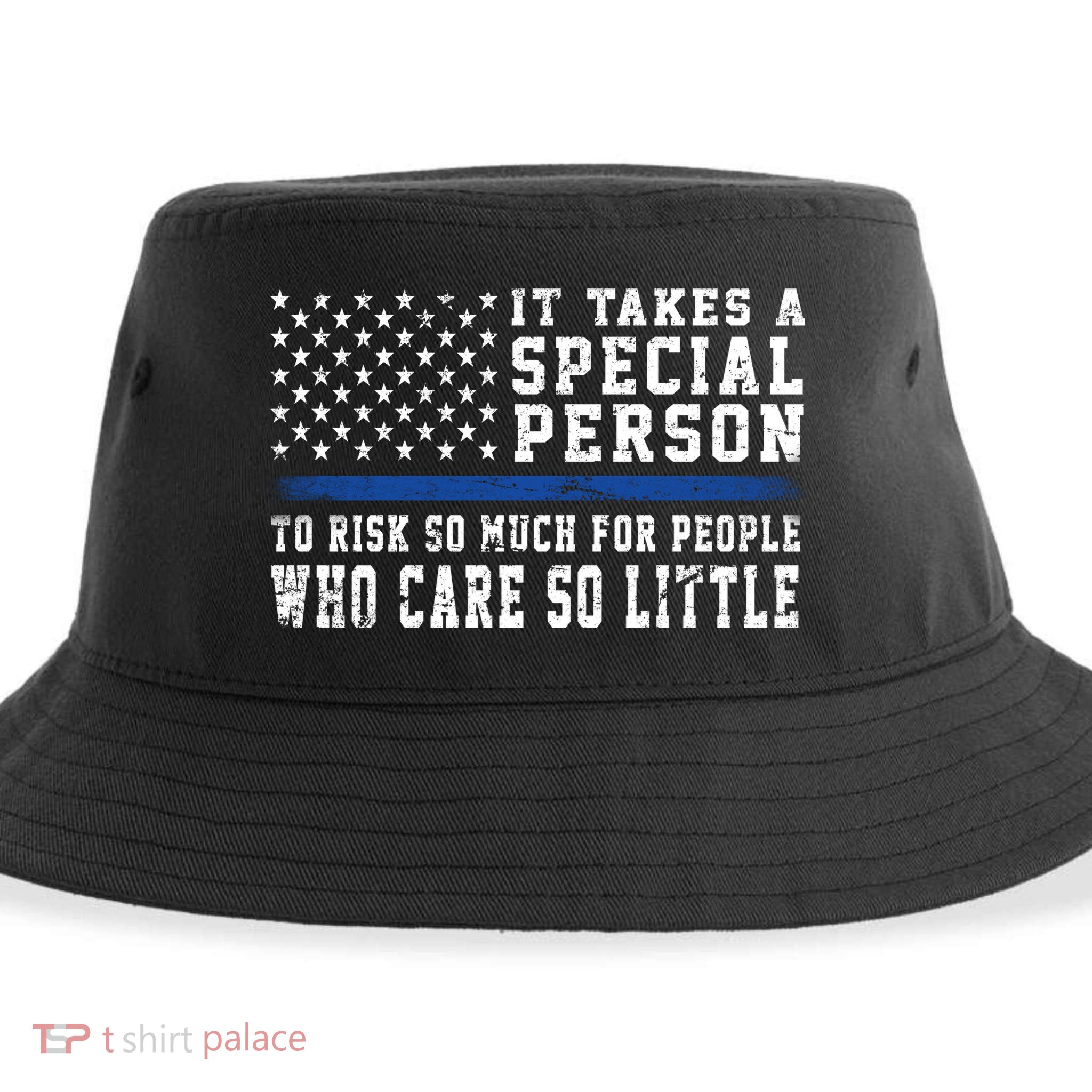 It Takes A Special Person To Be A Police Officer Sustainable Bucket Hat