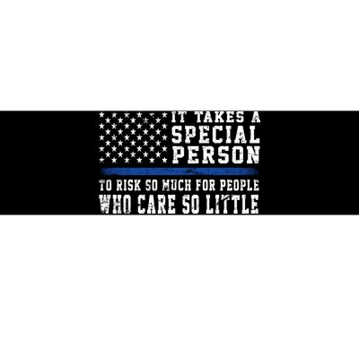 It Takes A Special Person To Be A Police Officer Bumper Sticker