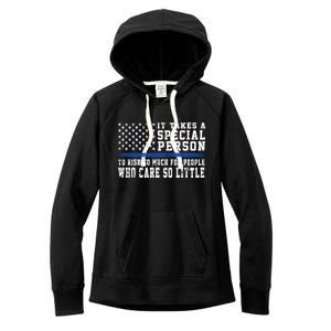 It Takes A Special Person To Be A Police Officer Women's Fleece Hoodie