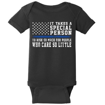 It Takes A Special Person To Be A Police Officer Baby Bodysuit