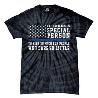 It Takes A Special Person To Be A Police Officer Tie-Dye T-Shirt