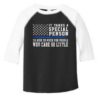 It Takes A Special Person To Be A Police Officer Toddler Fine Jersey T-Shirt