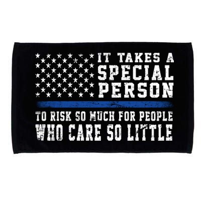 It Takes A Special Person To Be A Police Officer Microfiber Hand Towel