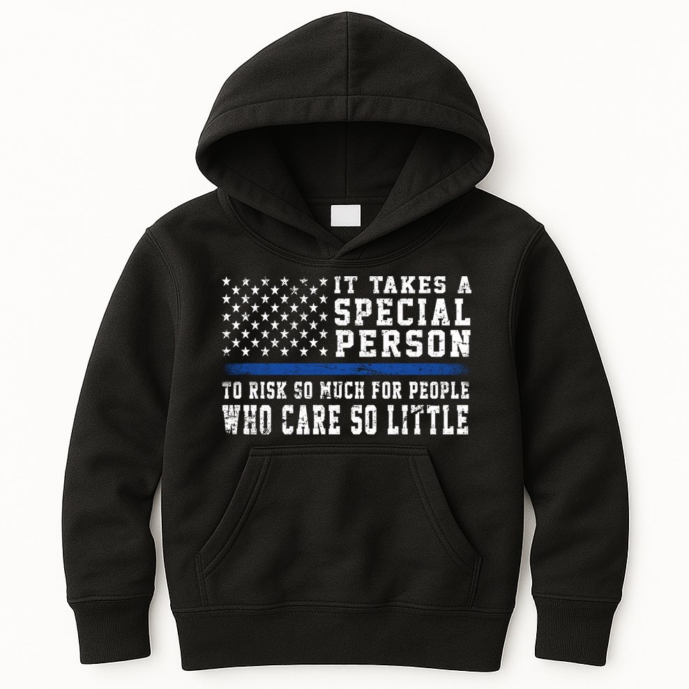 It Takes A Special Person To Be A Police Officer Kids Hoodie