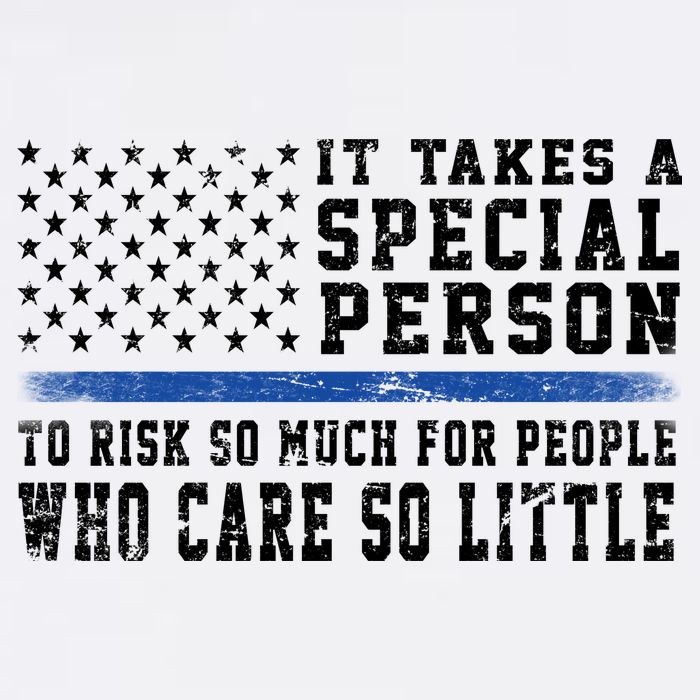 It Takes A Special Person To Be A Police Officer Garment-Dyed Sweatshirt