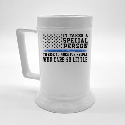 It Takes A Special Person To Be A Police Officer Beer Stein