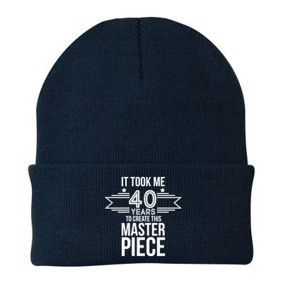 It Took Me 40 Years To Create This Masterpiece 40th Birthday Beanie