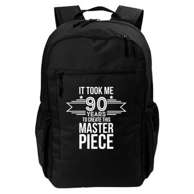 It Took Me 90 Years To Create This Masterpiece 90th Birthday Backpack