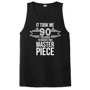 It Took Me 90 Years To Create This Masterpiece 90th Birthday PosiCharge Competitor Tank