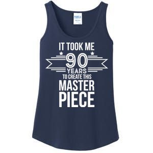 It Took Me 90 Years To Create This Masterpiece 90th Birthday Ladies Essential Tank