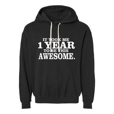 It Took One Year To Be This Awesome Garment-Dyed Fleece Hoodie