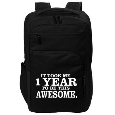 It Took One Year To Be This Awesome Impact Tech Backpack