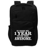 It Took One Year To Be This Awesome Impact Tech Backpack