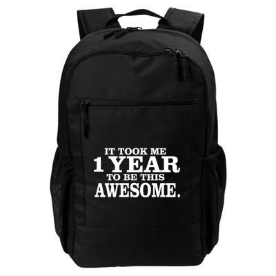 It Took One Year To Be This Awesome Backpack